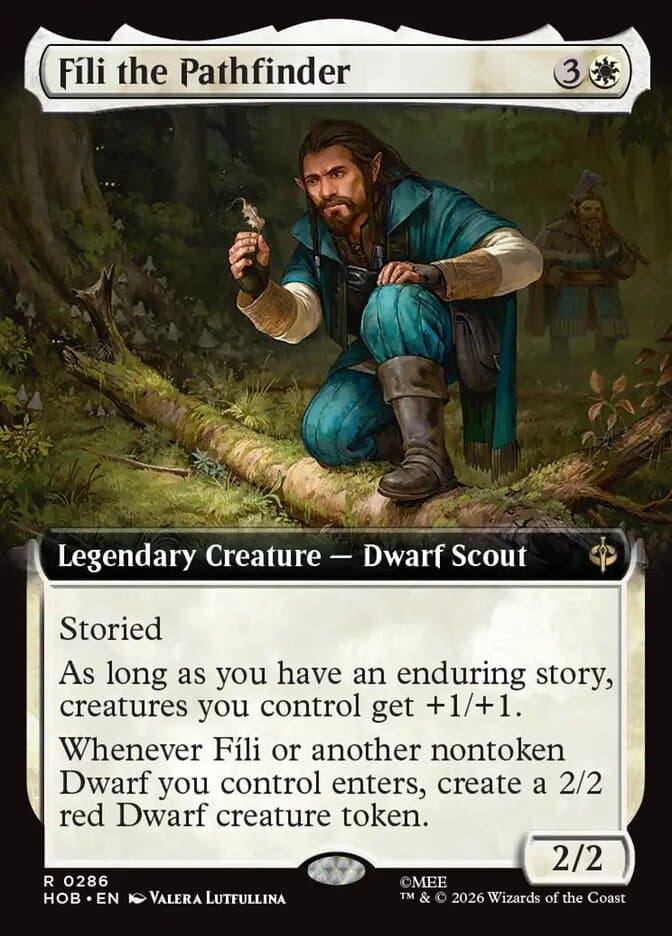 Fili the Pathfinder Extended Art