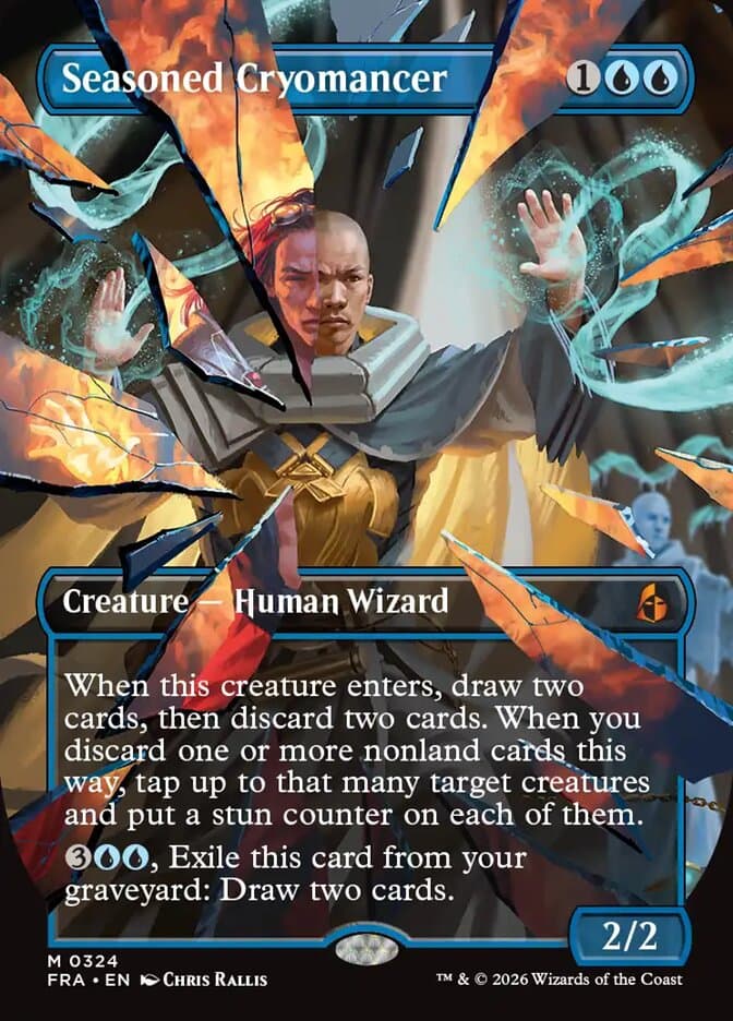 Seasoned Cryomancer Borderless