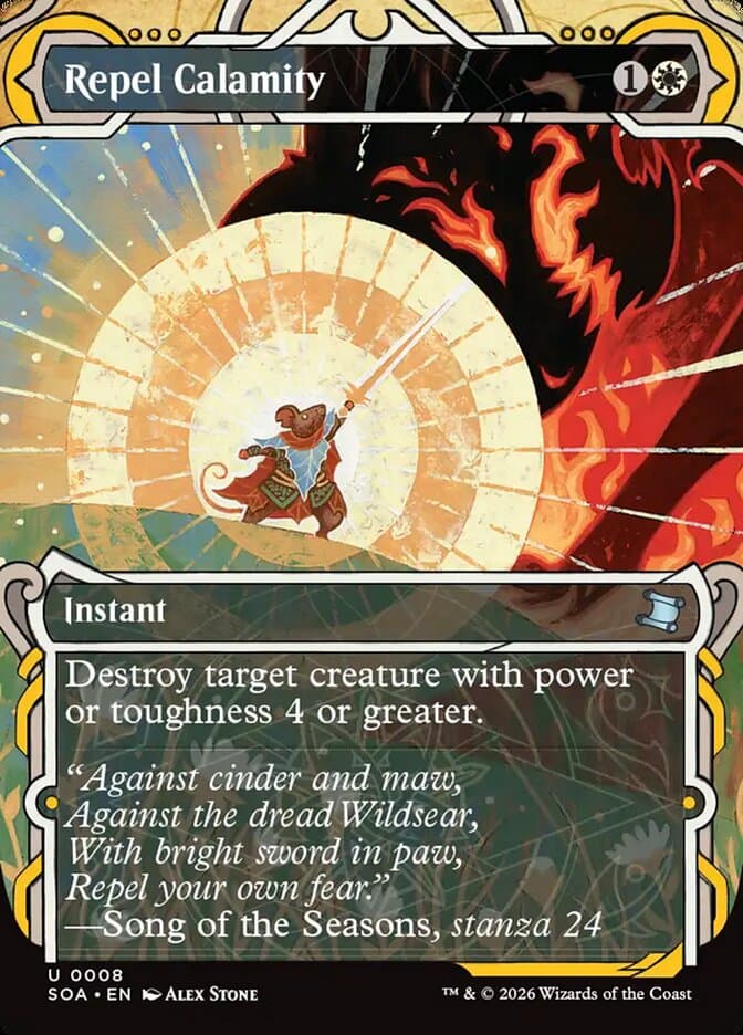 Repel Calamity Showcase Foil