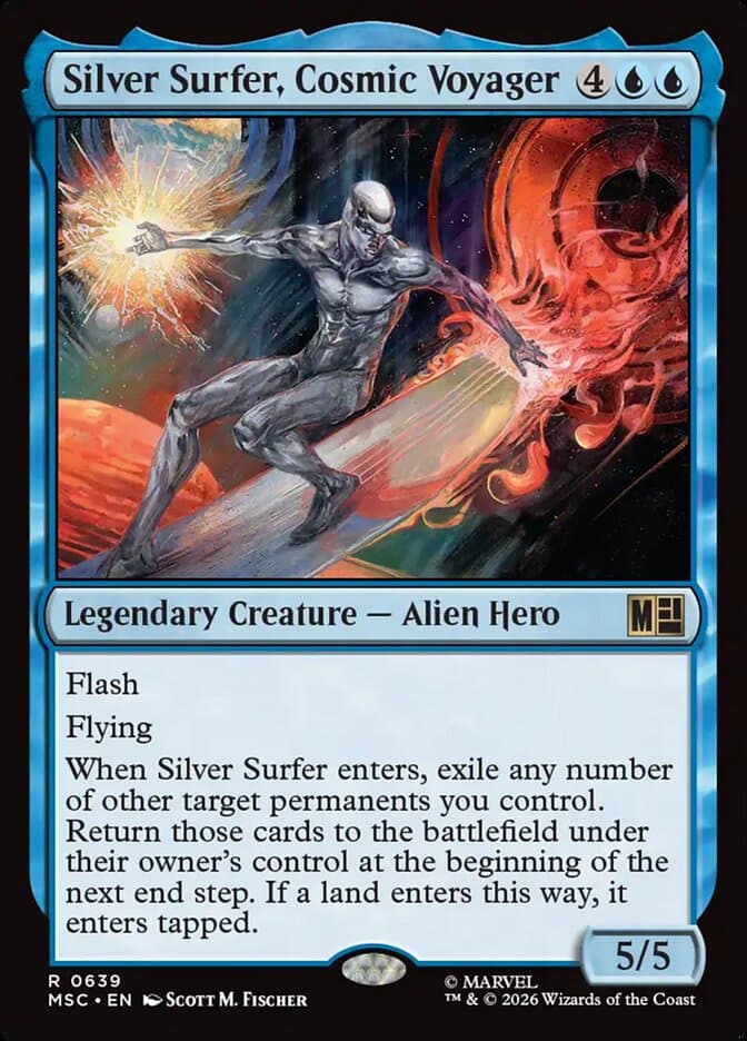 Silver Surfer, Cosmic Voyager Foil