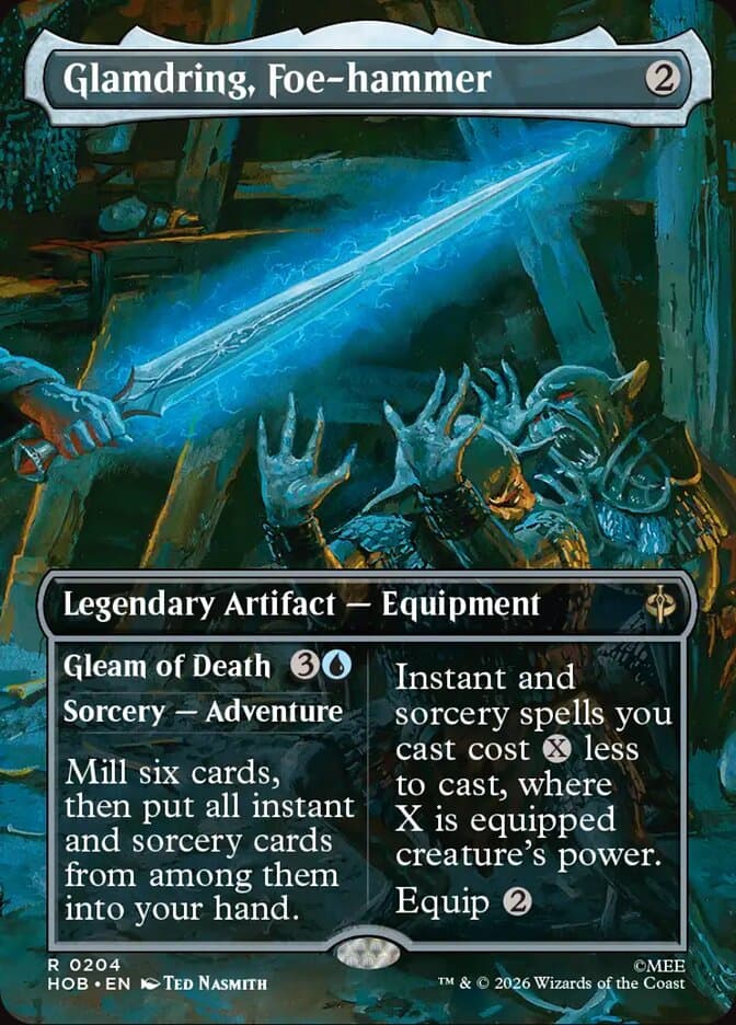 Glamdring, Foe-hammer Borderless Foil