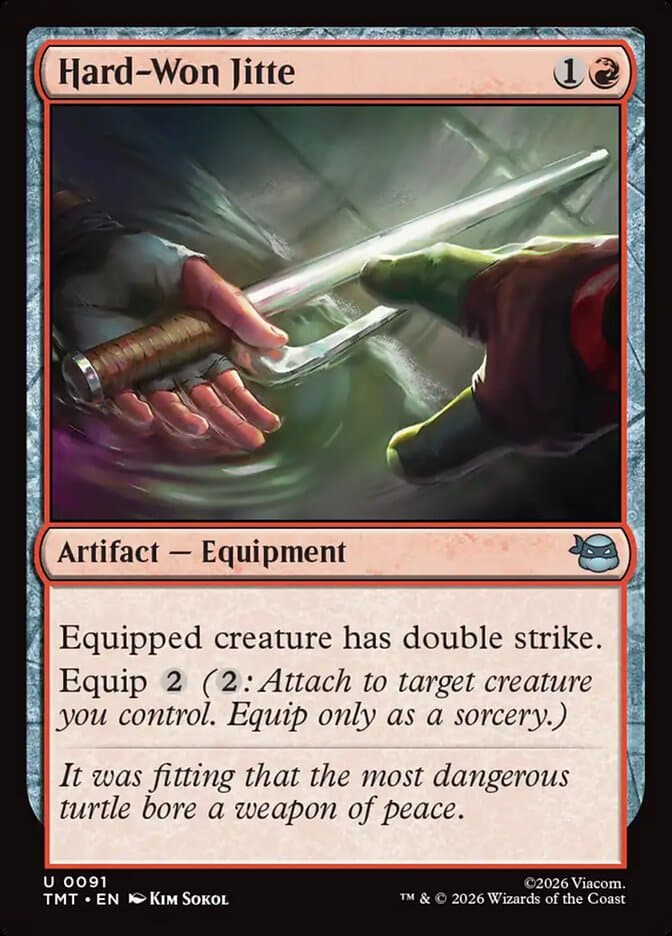 Hard Won Jitte Foil