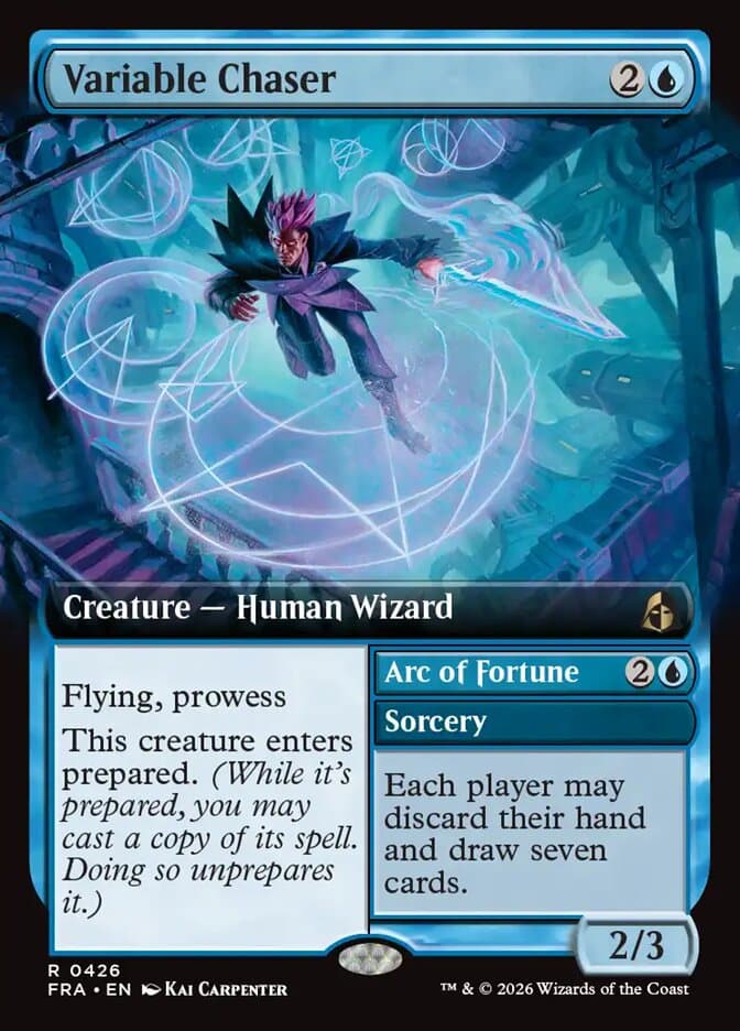 Variable Chaser Extended Art