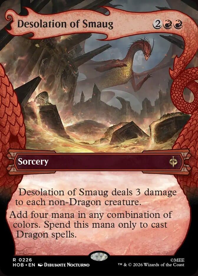 Desolation of Smaug Showcase Foil