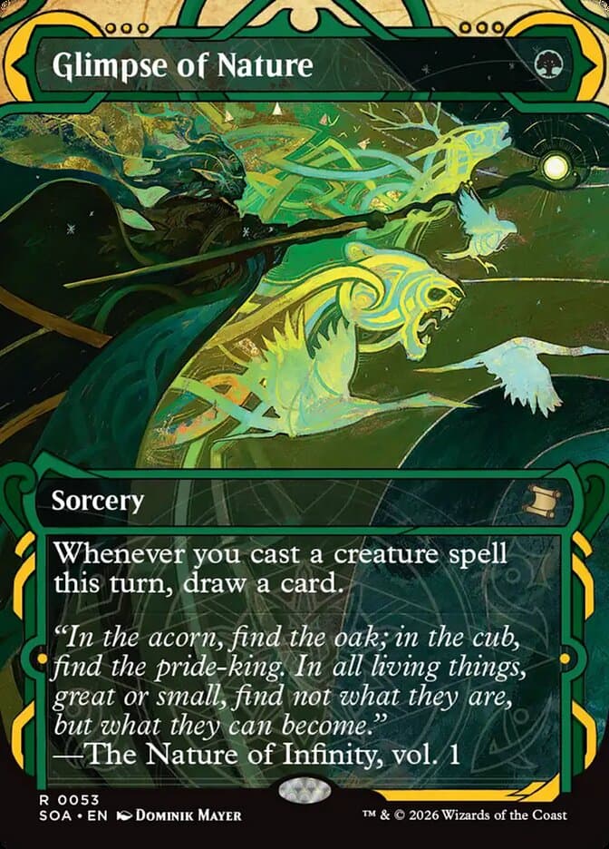 Glimpse of Nature Showcase Foil