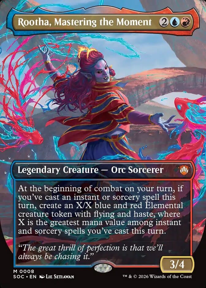 Rootha, Mastering the Moment Borderless