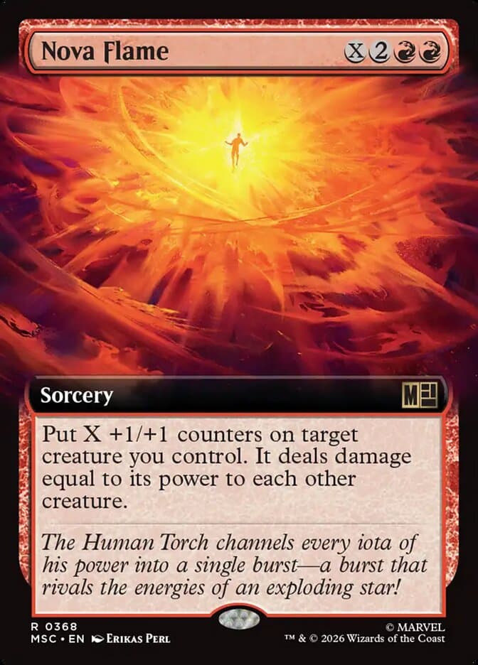 Nova Flame Extended Art