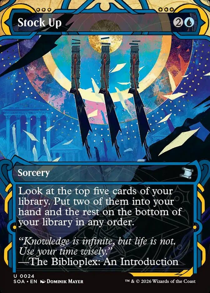 Stock Up Showcase Foil