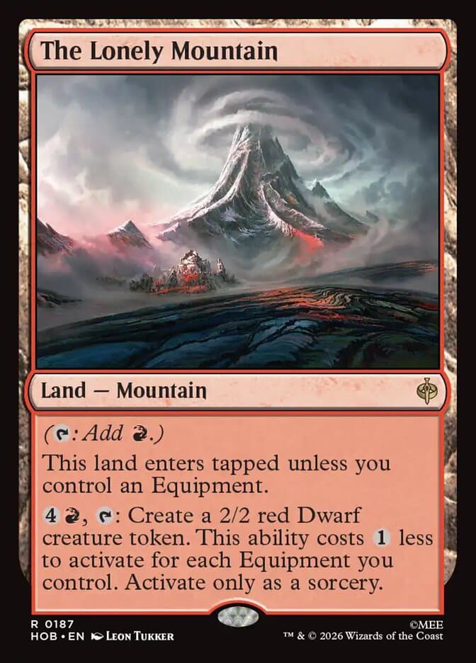 The Lonely Mountain Foil