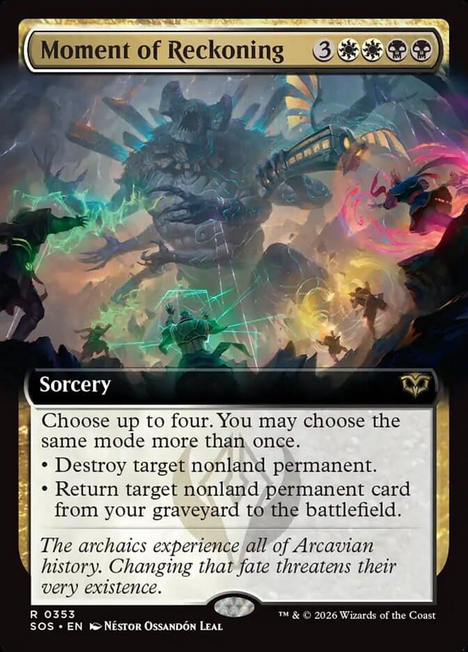 Moment of Reckoning Extended Art