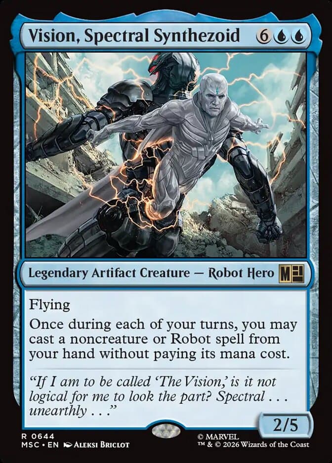 Vision, Spectral Synthezoid Foil