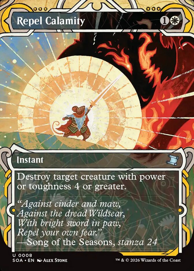 Repel Calamity Showcase Foil