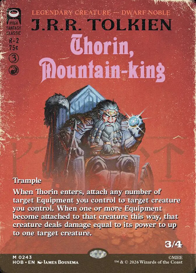 Thorin, Mountain-king Borderless