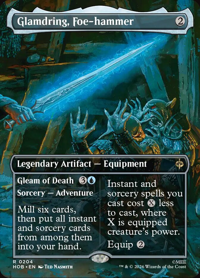 Glamdring, Foe-hammer Borderless Foil