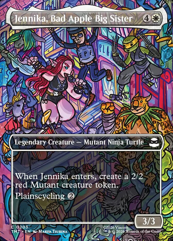 Jennika, Bad Apple Big Sister Borderless Foil
