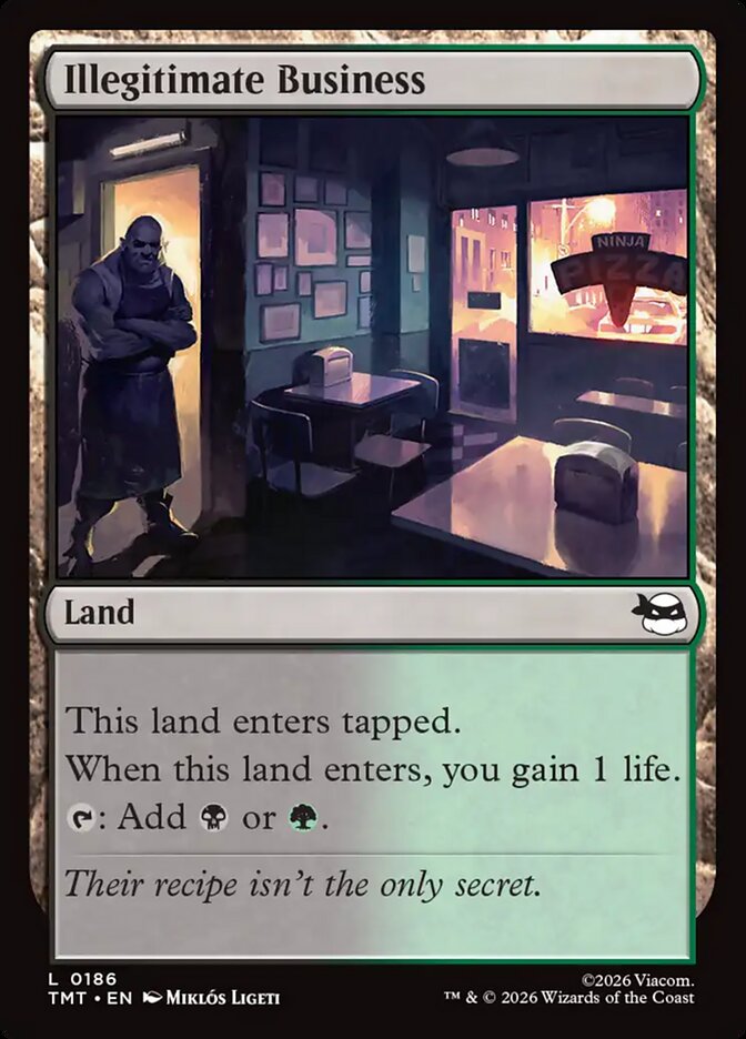 Illegitimate Business Foil