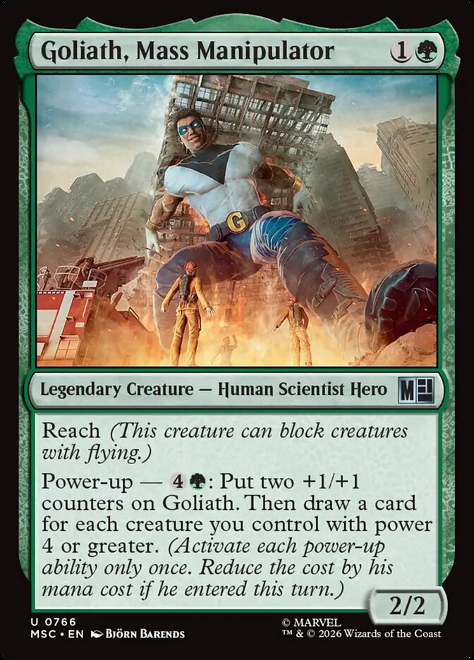Goliath, Mass Manipulator Foil