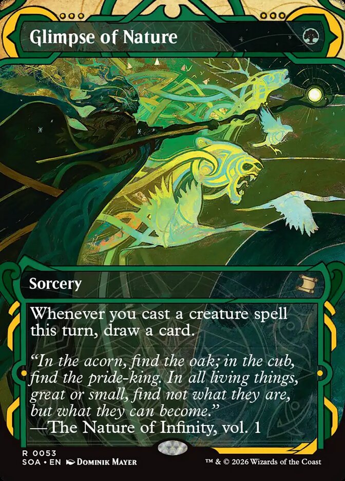 Glimpse of Nature Showcase Foil