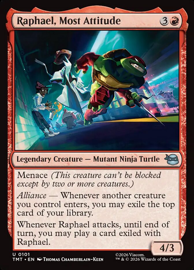 Raphael, Most Attitude Foil