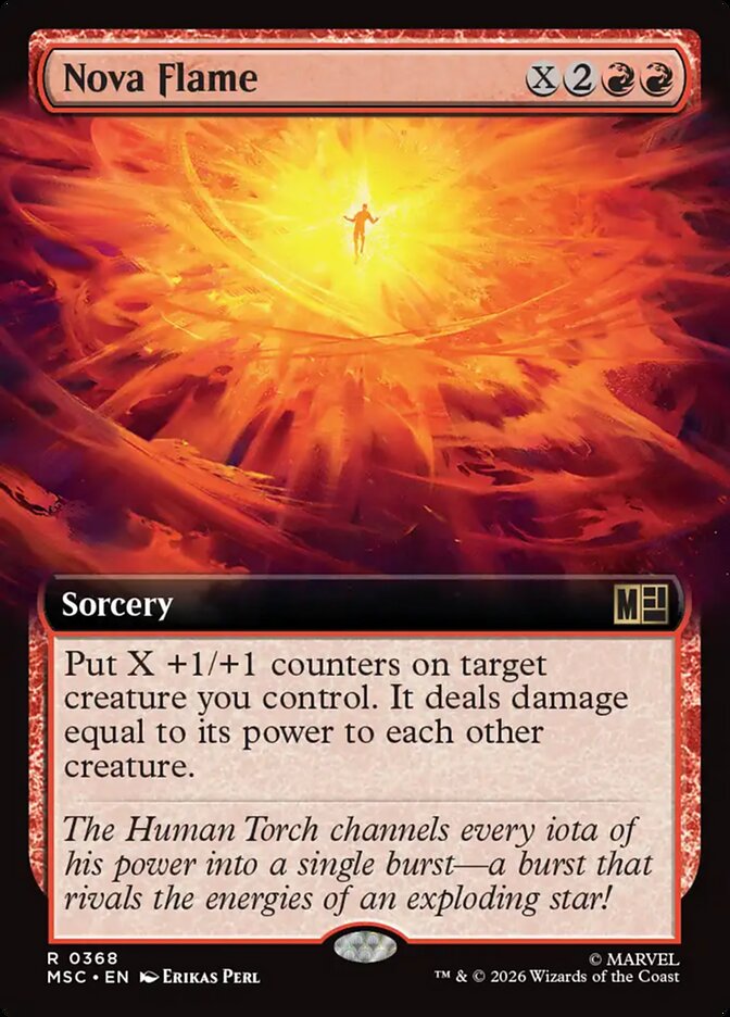 Nova Flame Extended Art