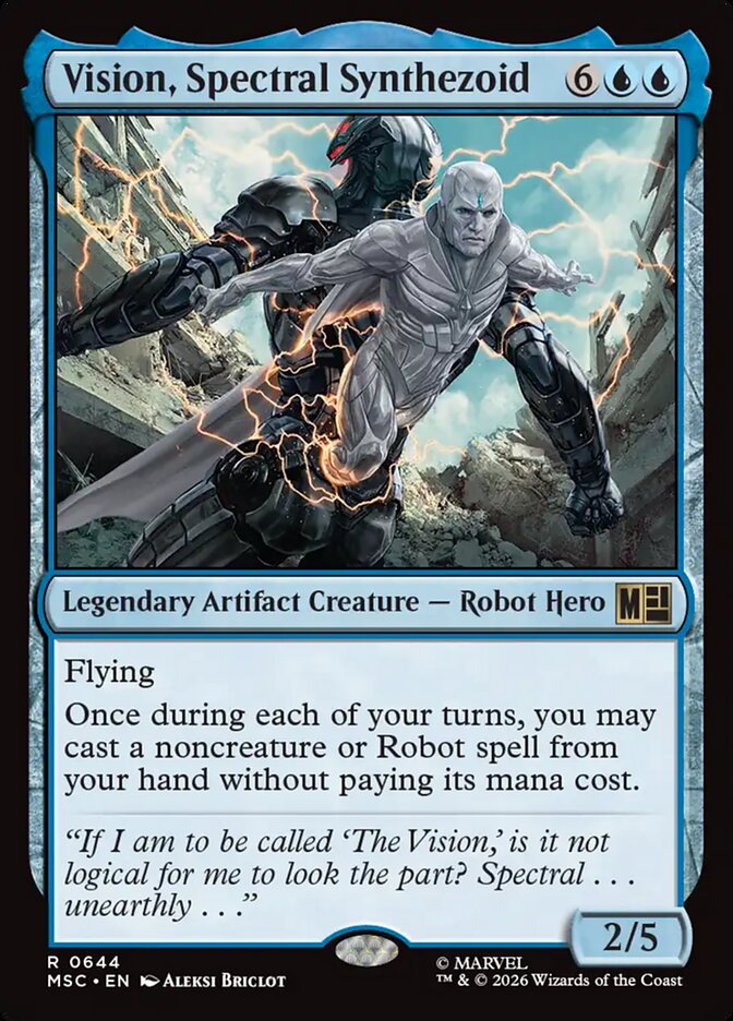 Vision, Spectral Synthezoid Foil