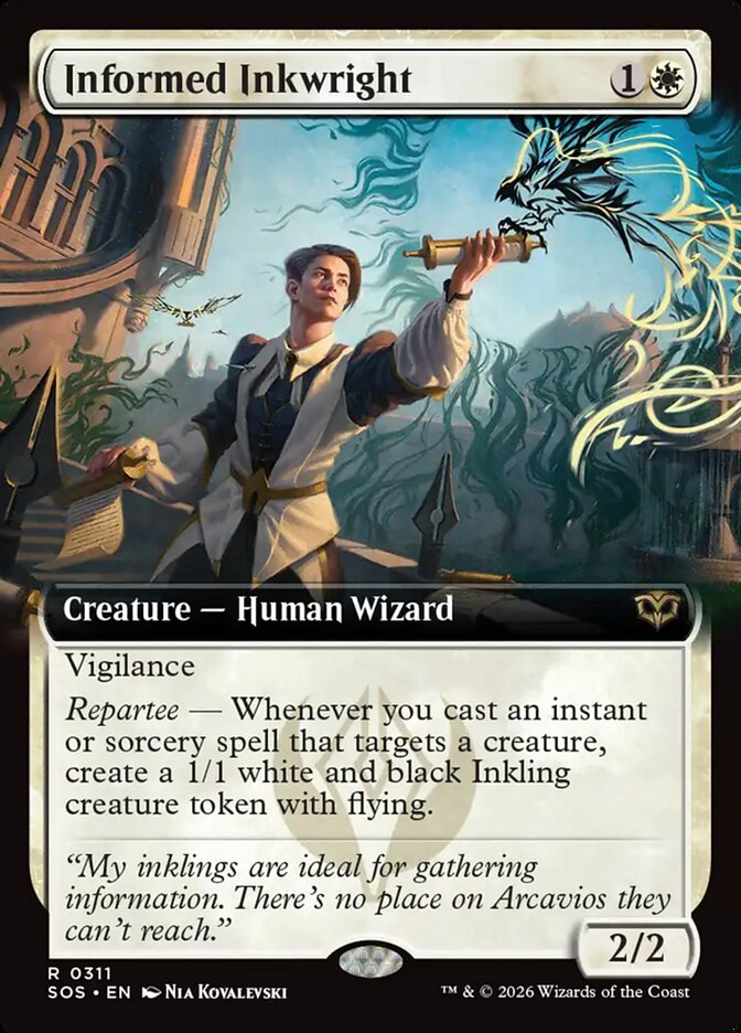 Informed Inkwright Extended Art Foil